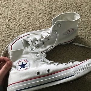 White high top converse